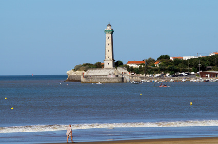 Phare de Royan vue de la plage