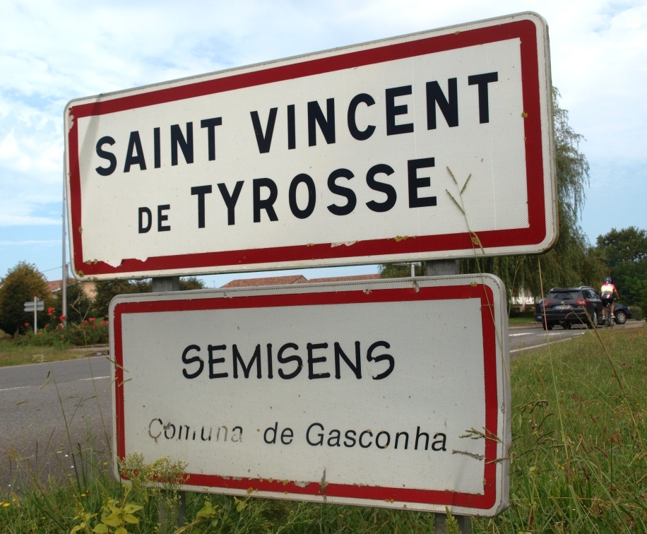 panneau entrée ville tyrosse