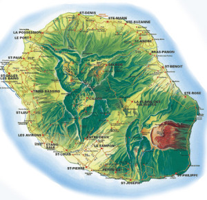 Carte Réunion