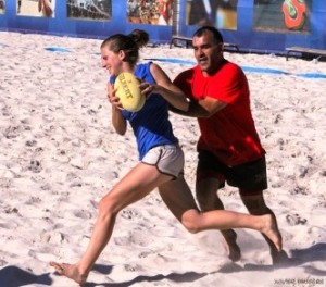 Beach rugby