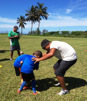 Martien Adolphe - Ecole de rugby premiers pas