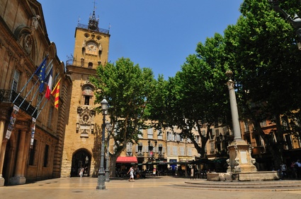 aix en provence,place de l'hotel de ville