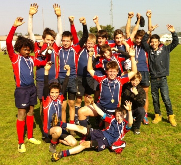section rugby médaille