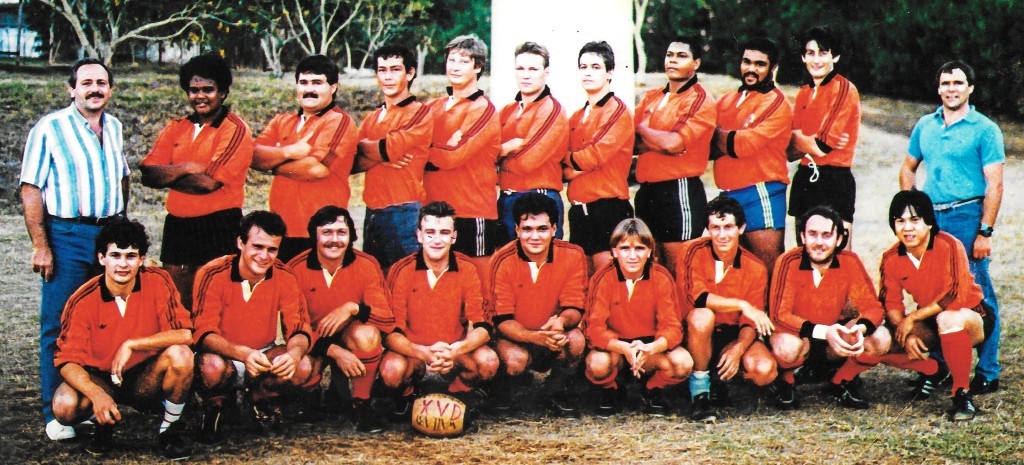 Première équipe XVD 1986