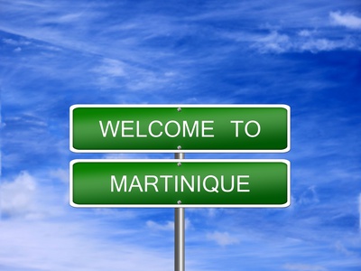 Martinique Welcome Travel Sign