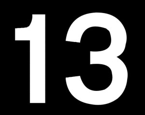 nombre 13