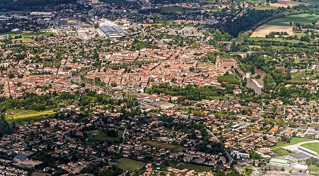 vue de lavaur - Wikipedia - Didier Descouens - CC BY SA 4.0