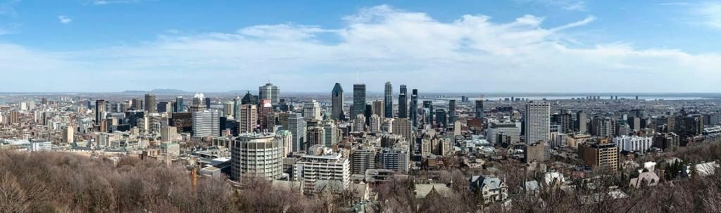 Wikipedia - Vue panoramique Montreal - DXR Travail Personnel - CC BY-SA 4.0