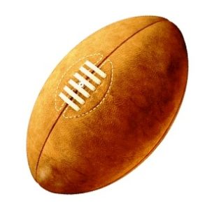 Old Classic Retro Rugby Ball