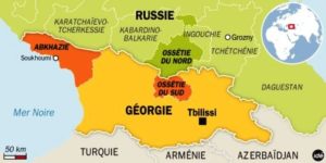carte géorgie